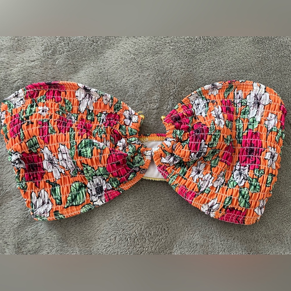 Bandeau swim top